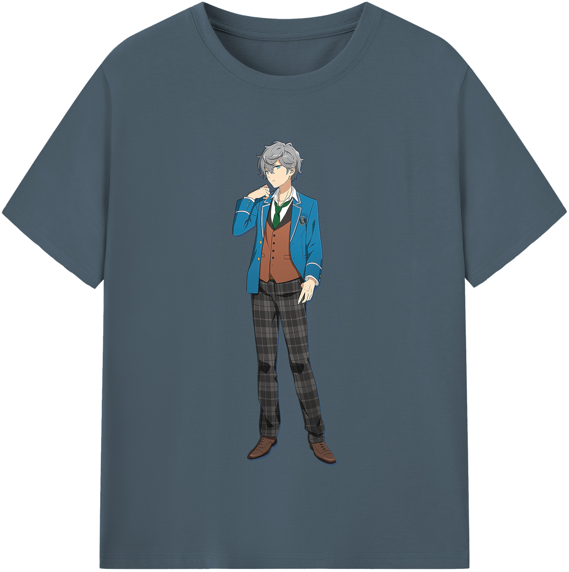 （画像用） あんさんぶるスターズ! Ensemble Stars 綿100％半袖Tシャツ（フロントプリント）